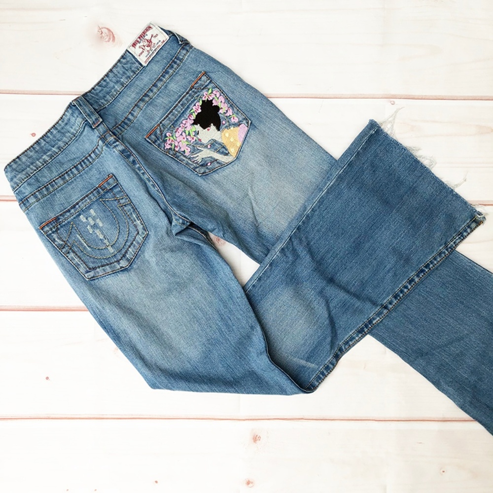 True Religion | "Woodstock" Geisha Pocket Jeans